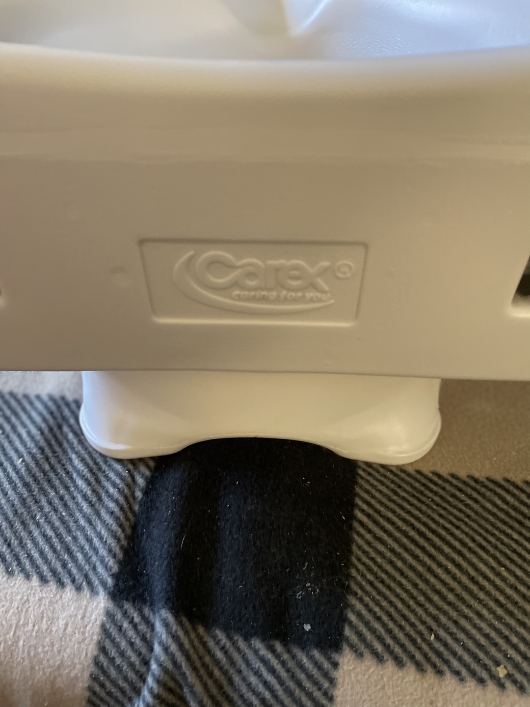 Carex E-Z Lock Raised Toilet Seat with Handles - photo 5