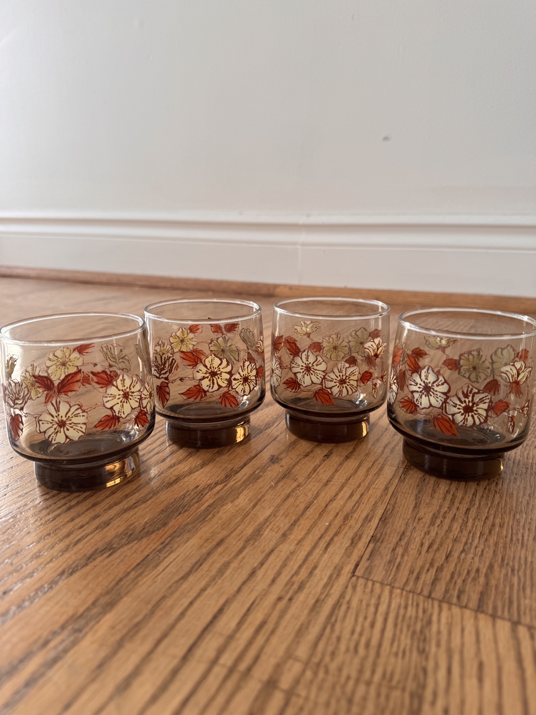 Set of 4 Vintage Tumblers
