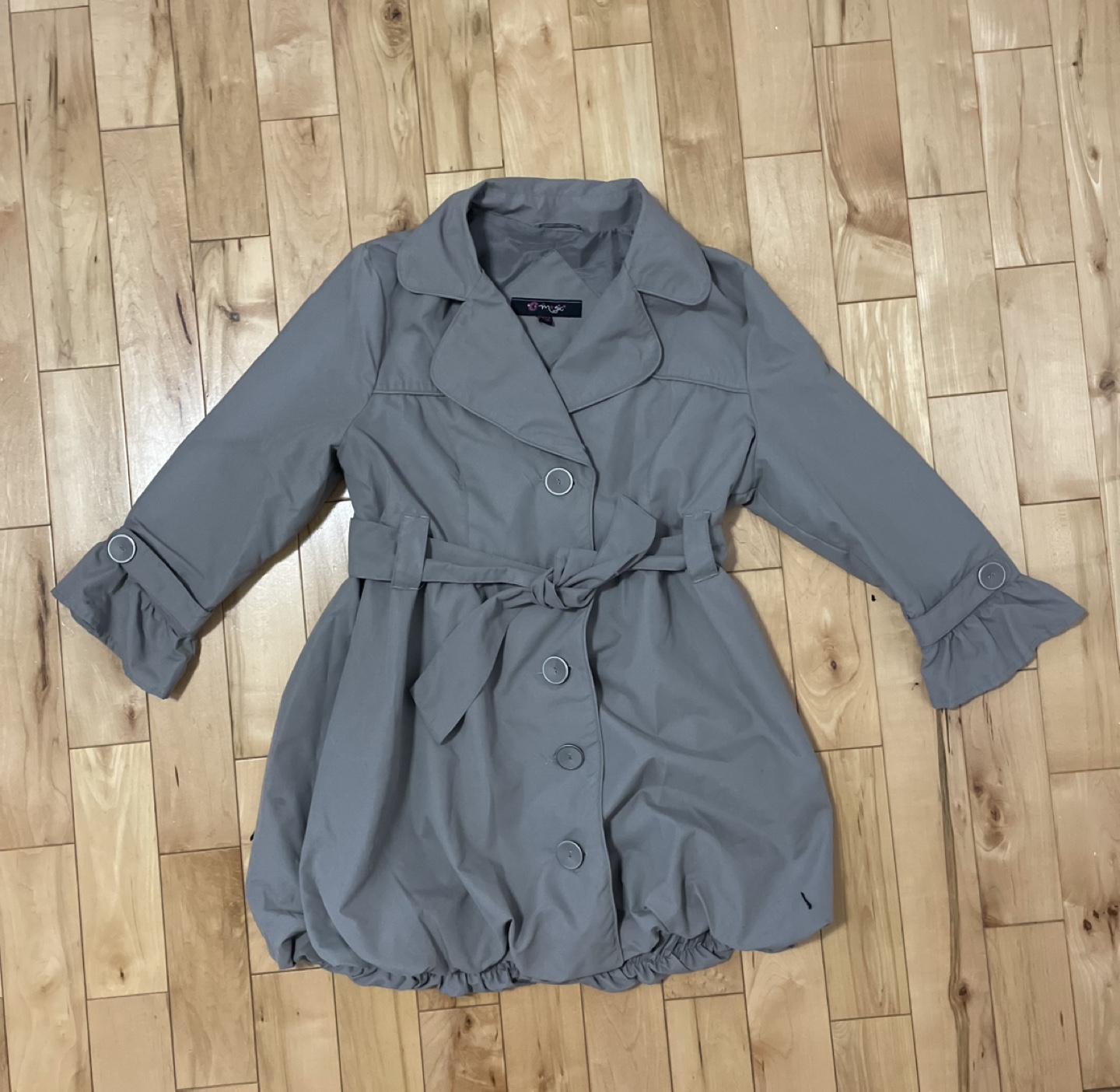 Grey Trench Coat