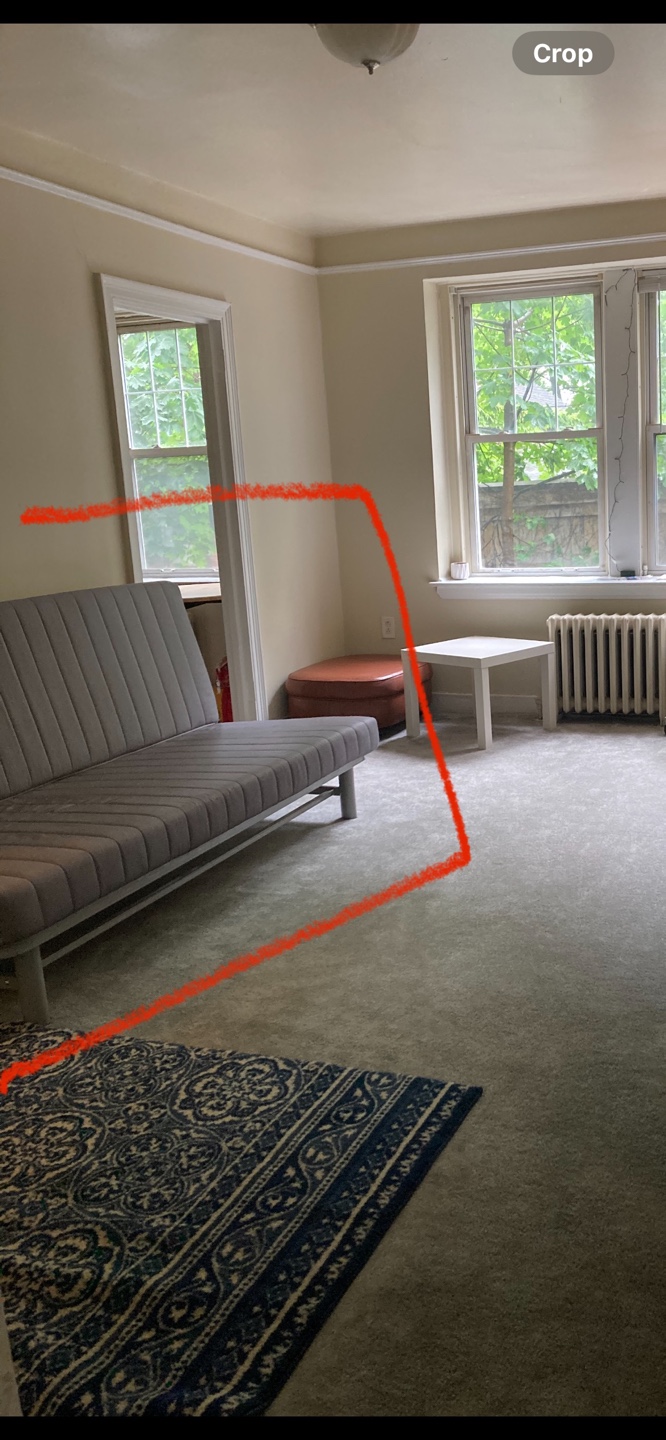 Grey Futon