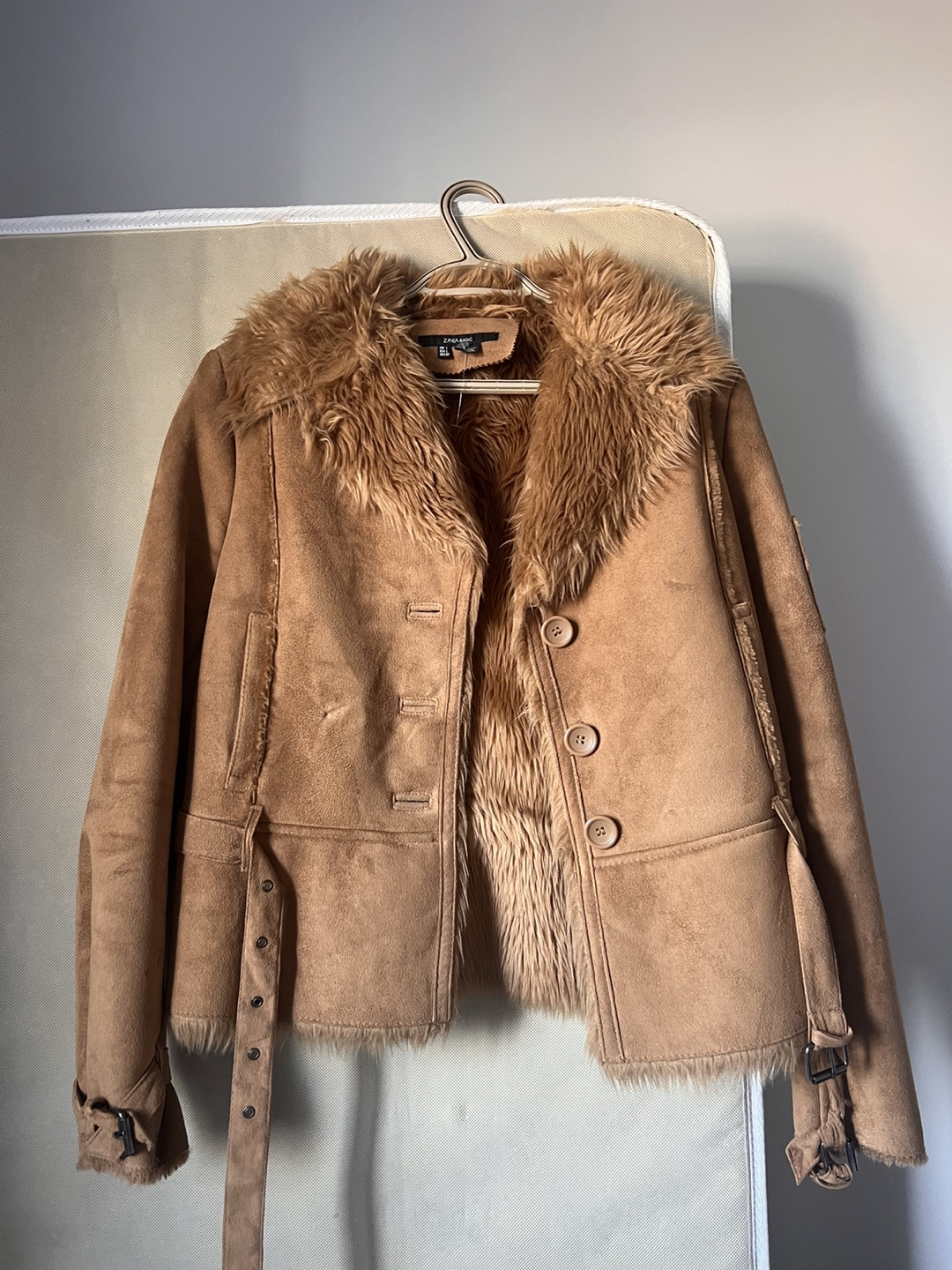 Zara Basic Faux Fur Jacket - photo 3