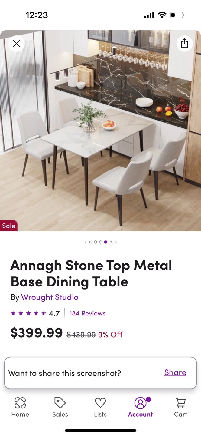 Stone Dining Table - photo 3