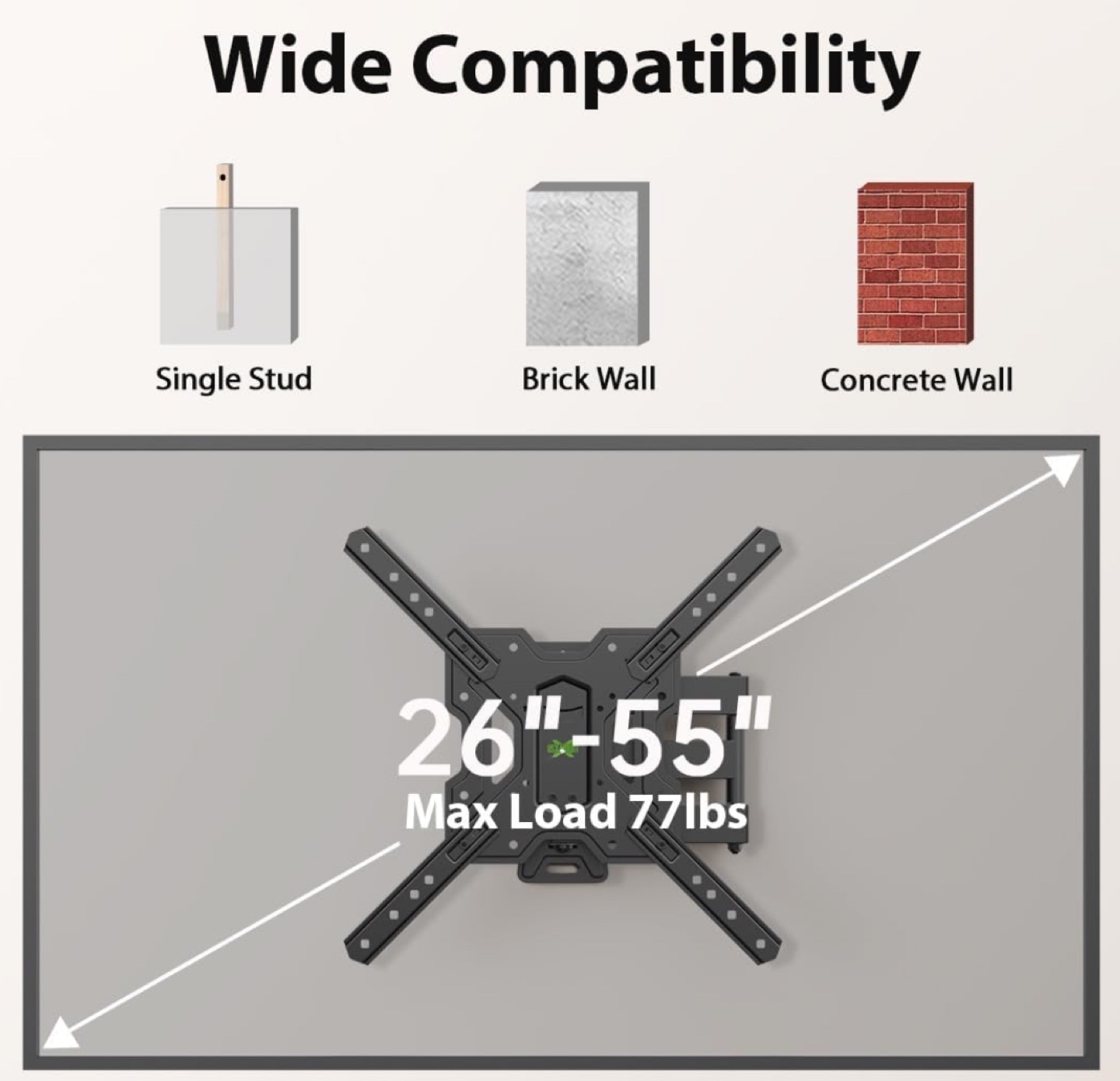 TV Wall Mount for 26-55 inch TVs - photo 3