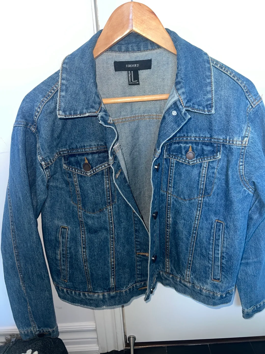 Forever 21 women  Denim Jacket image indicator(2)