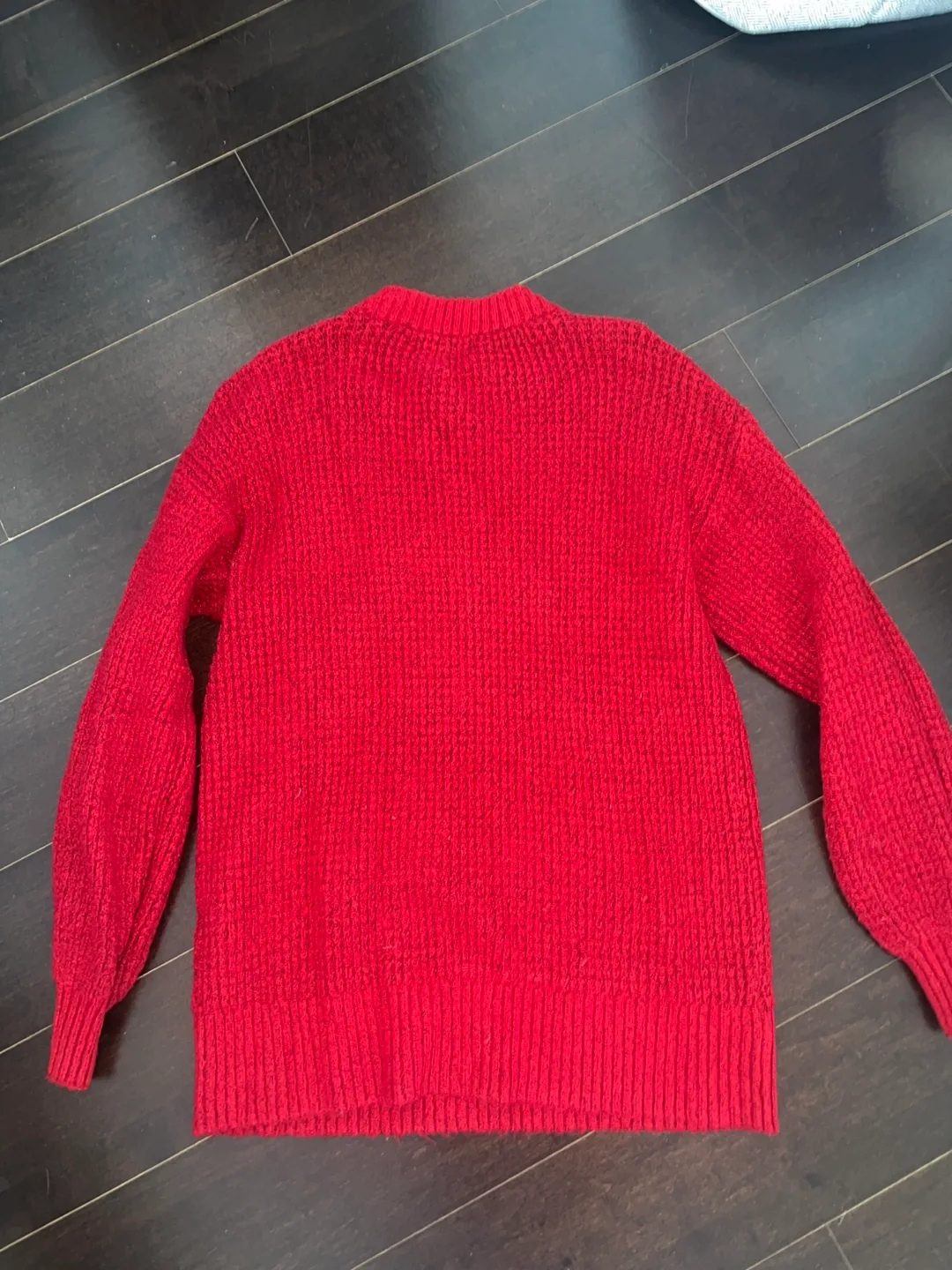 American Eagle Red Knit Sweater image indicator(3)