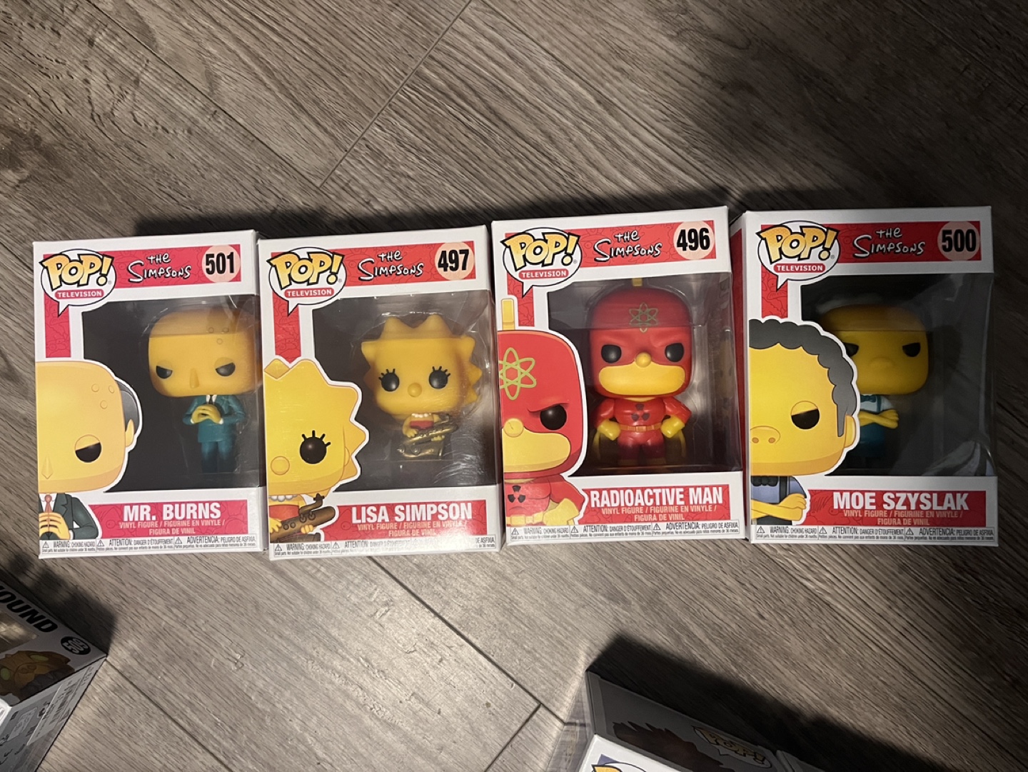 The Simpsons Funko Pop! Vinyl Figures Set of 4