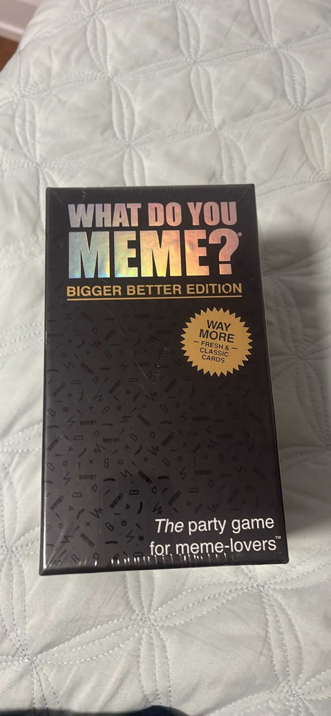 What Do You Meme? Bigger Better Edition