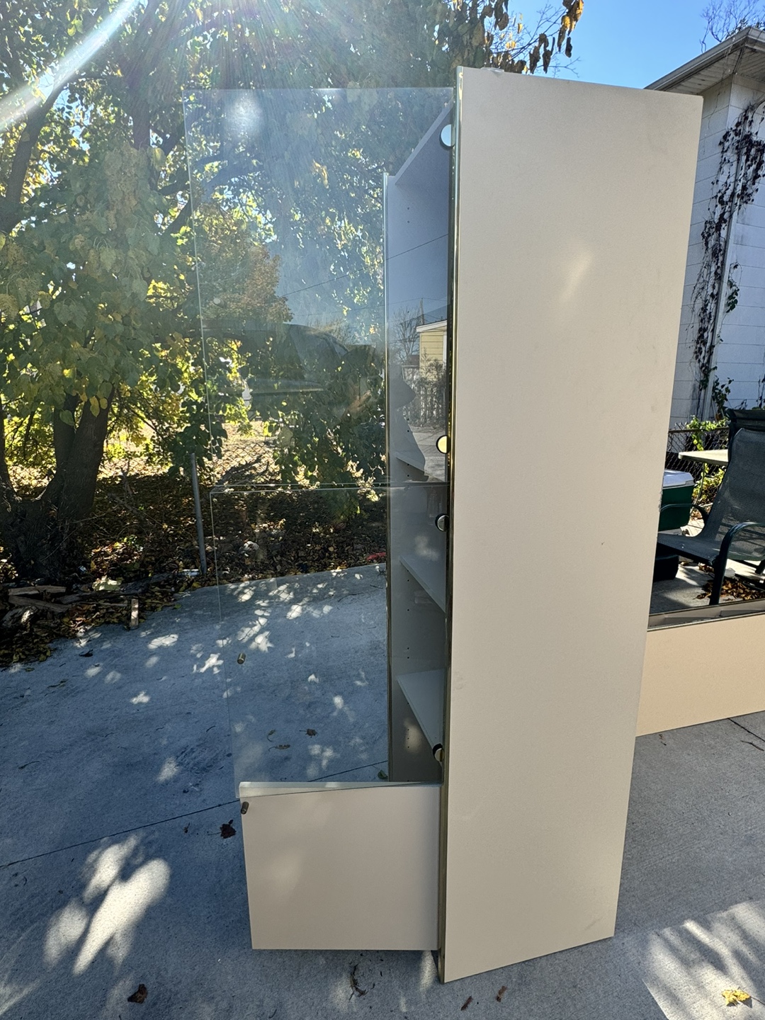 Tall Cabinet with Glass Doors - photo 5