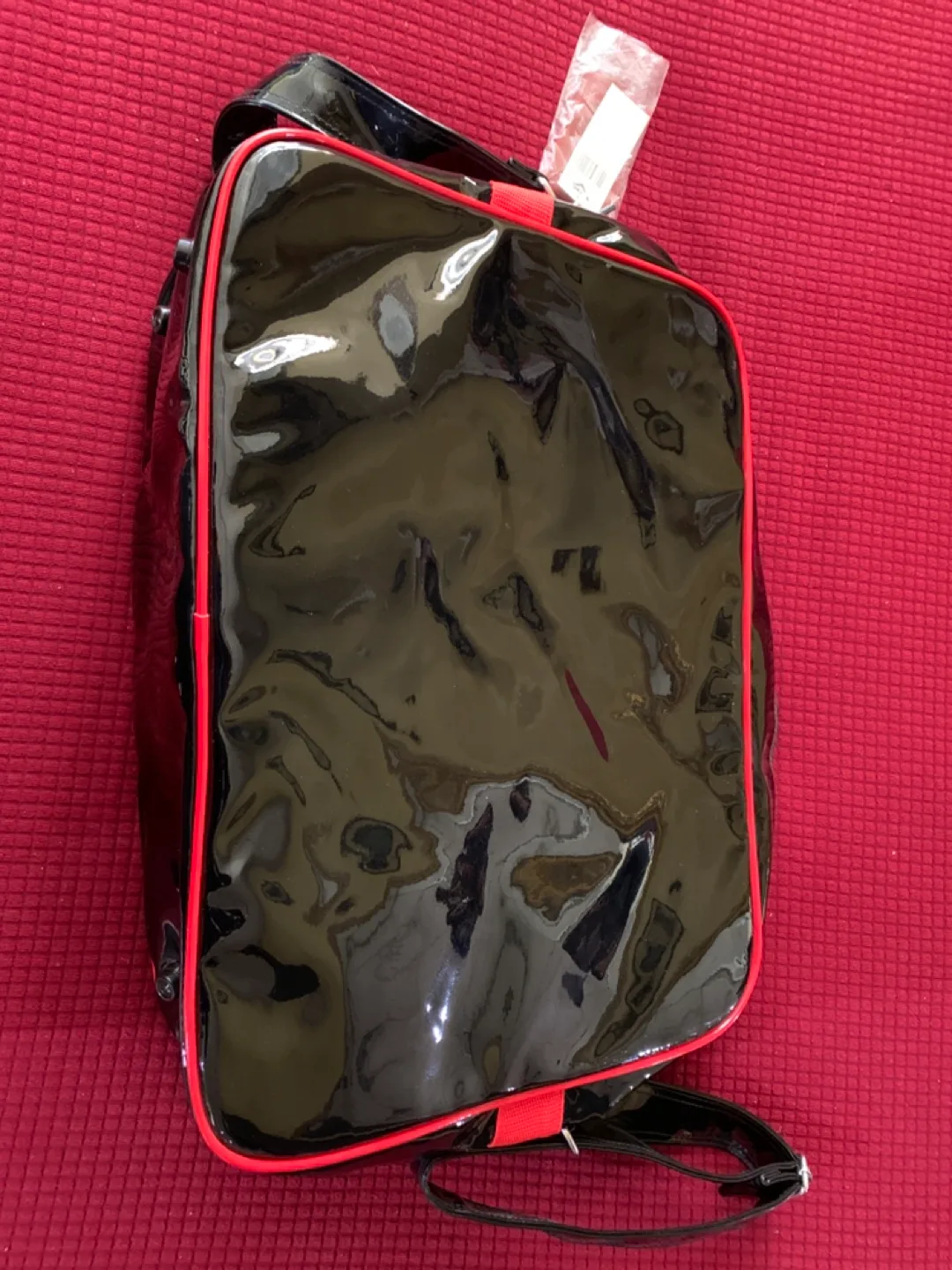 Vintage Pony Black and Red Gym Bag image indicator(4)