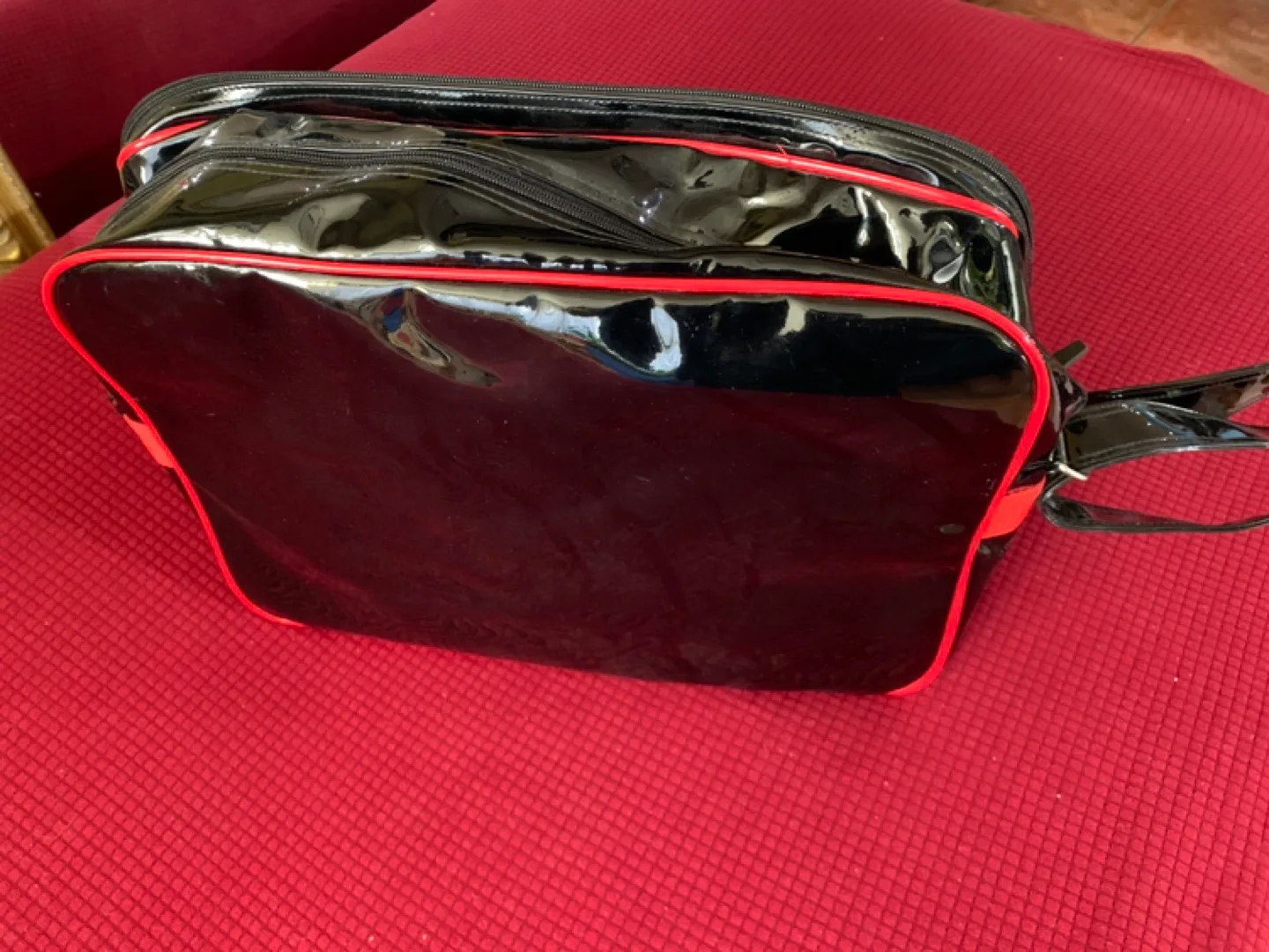 Vintage Pony Black and Red Gym Bag image indicator(3)