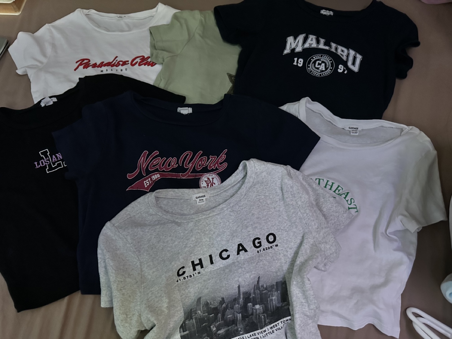 GARAGE crop tops
