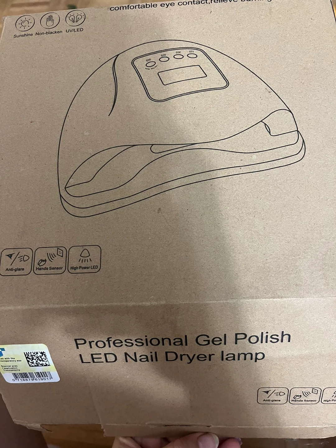 SUN LED UV Nail Lamp image indicator(2)