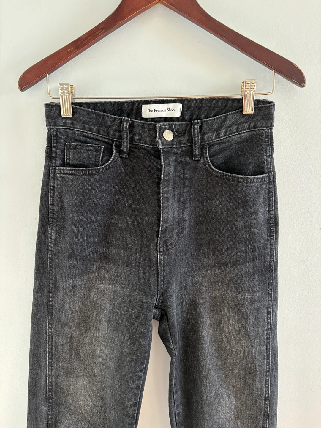 The Frankie Shop | High Waisted Split Hem Jeans -  S image indicator(5)