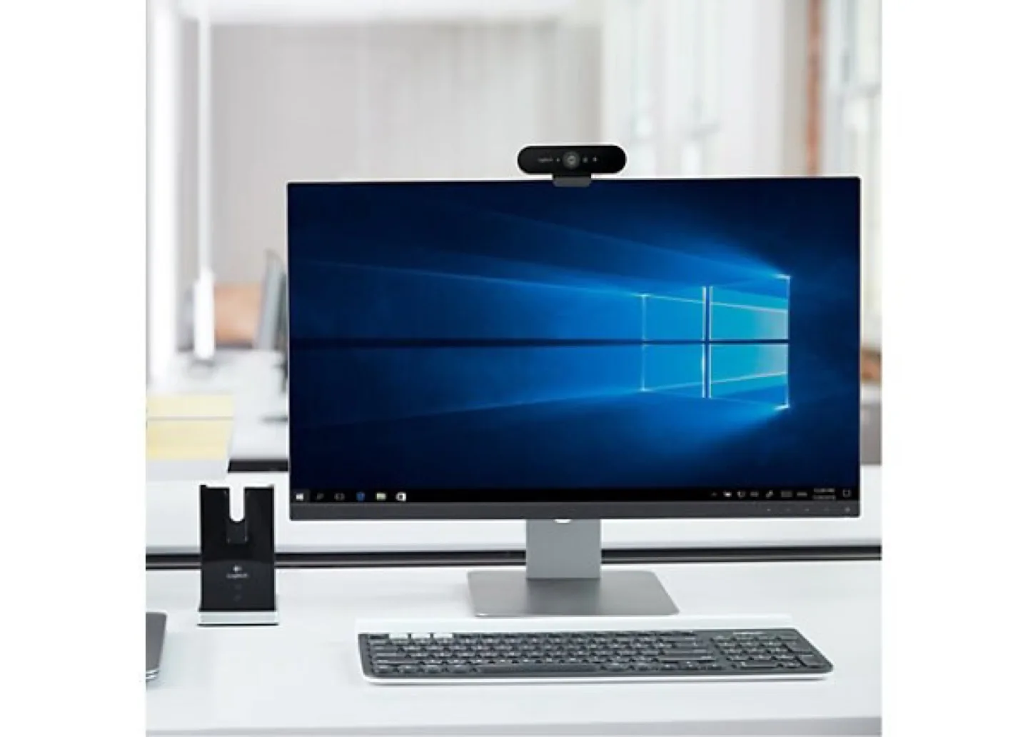 Logitech BRIO Webcam - 90 fps - Black - USB 3.0 image indicator(7)