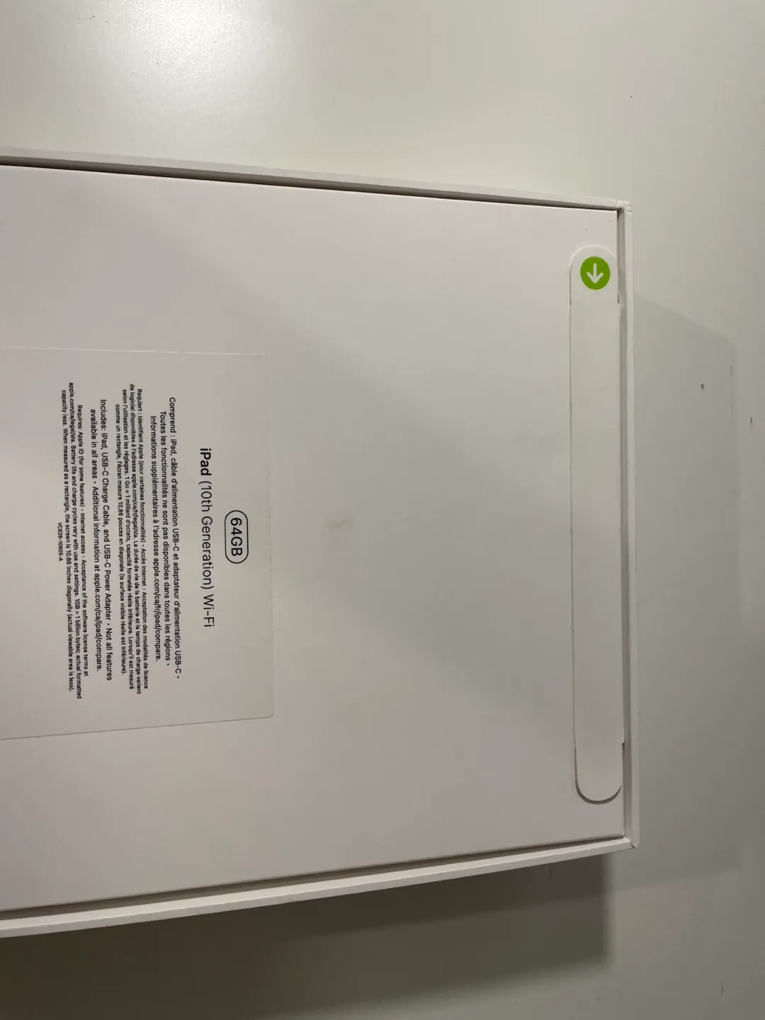 Apple iPad 10.9” 64GB with Wi-Fi 6 (10th Generation) - Silver image indicator(8)