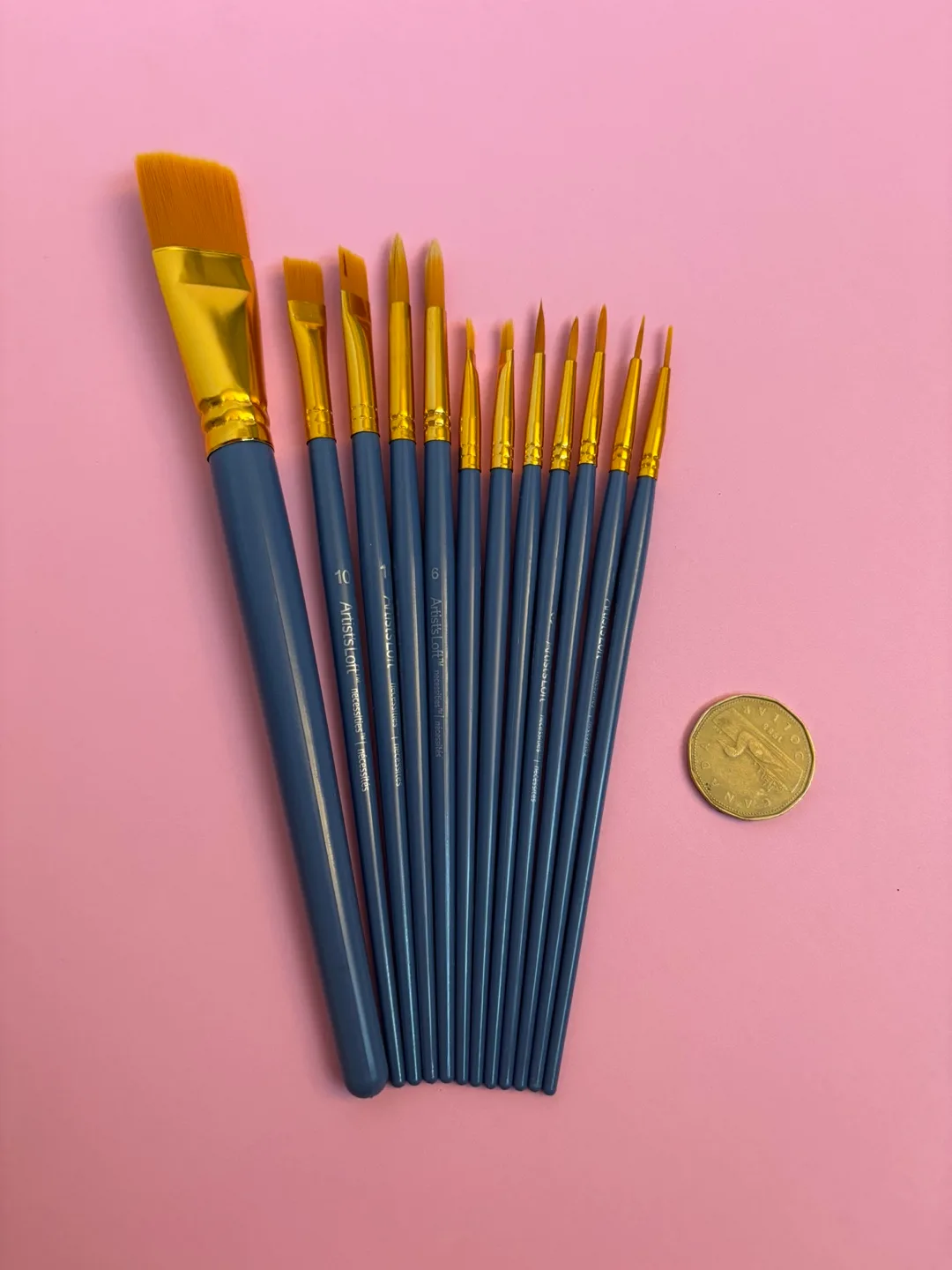 44 pcs Artist's Loft Paint Brushes image indicator(5)