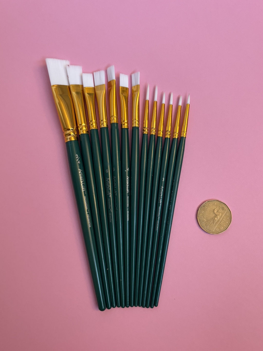 44 pcs Artist's Loft Paint Brushes - photo 2