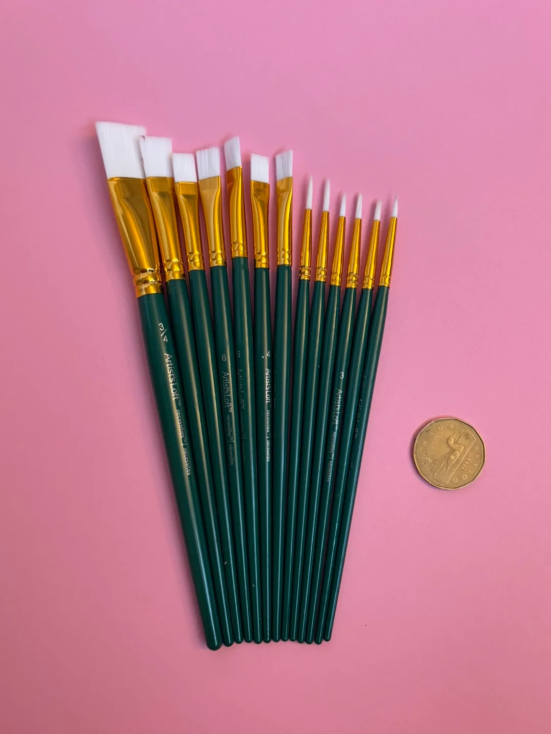 44 pcs Artist's Loft Paint Brushes image indicator(2)