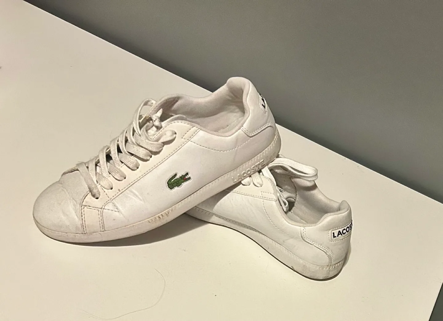 Lacoste White Sneakers thumbnail