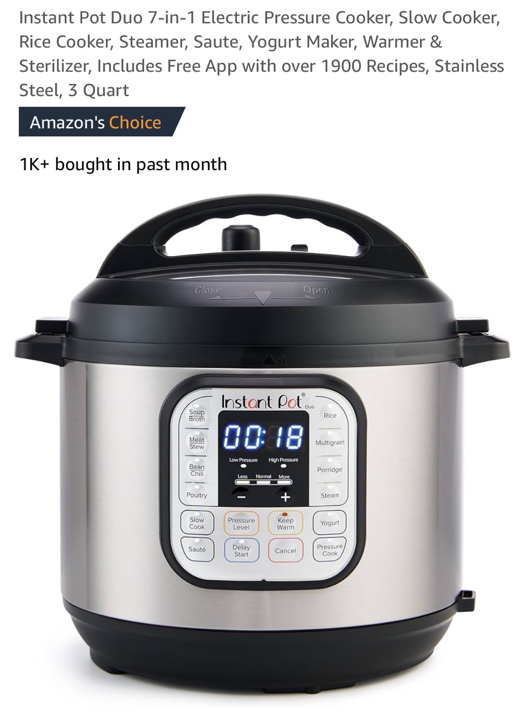 Mini Instant Pot 7-in-1 Electric Cooker 🍲⚡️ - photo 5