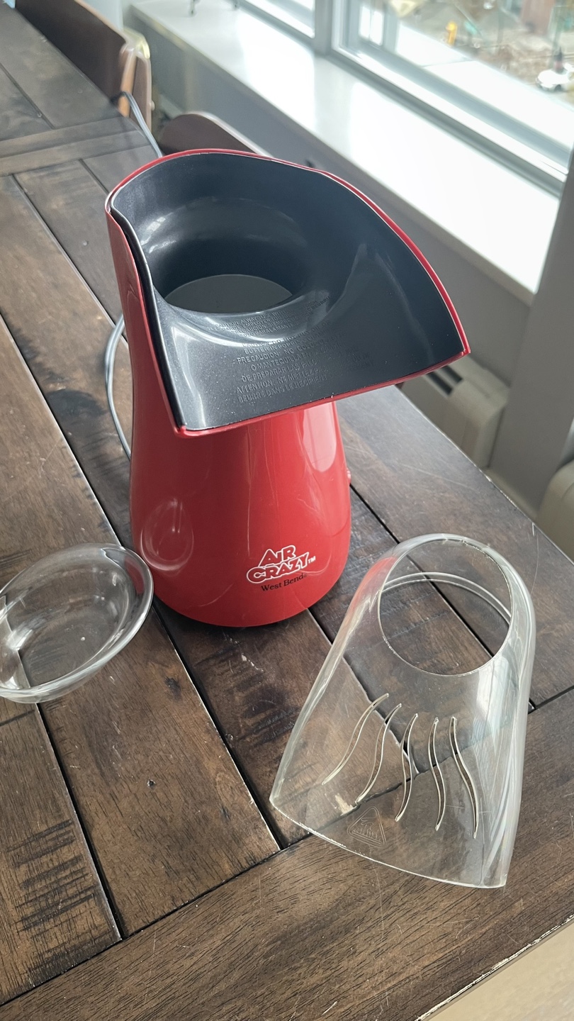 West Bend Air Crazy Popcorn Maker - photo 2