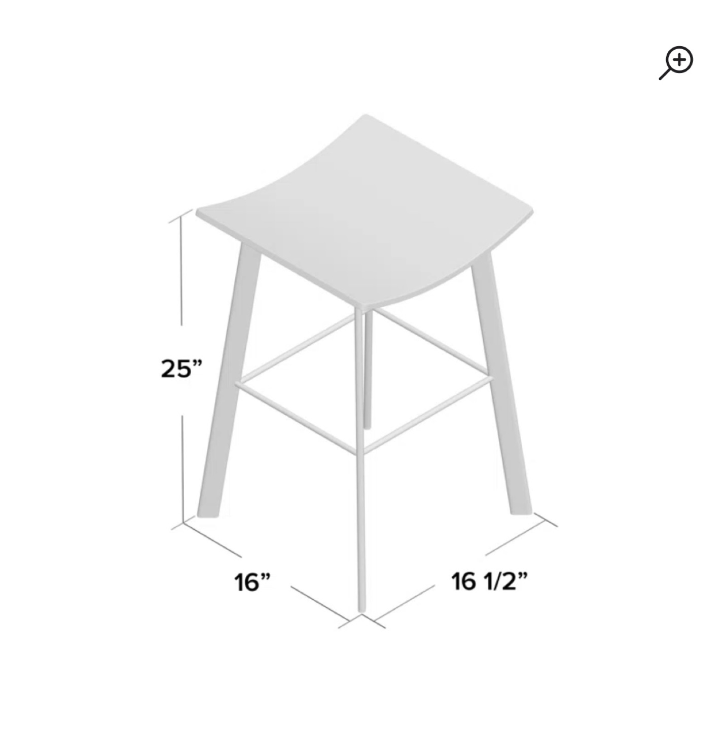 Set of 4 Clear Acrylic Bar Stools - photo 3