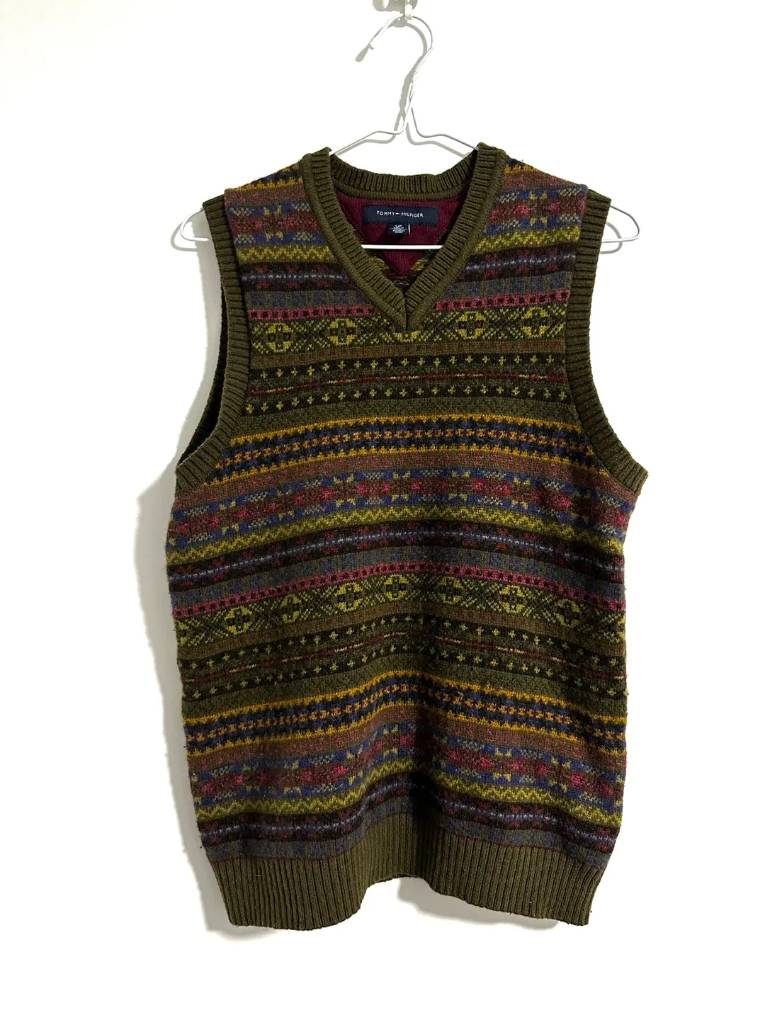 Tommy Hilfiger V-Neck Sweater Vest thumbnail