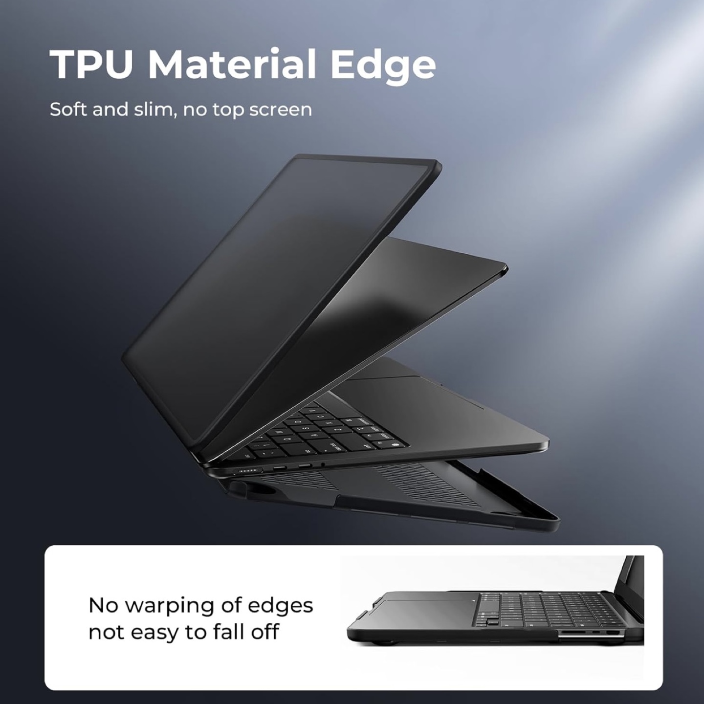 BlueSwan MacBook Pro 14” Case + silicone keyboard cover - photo 3