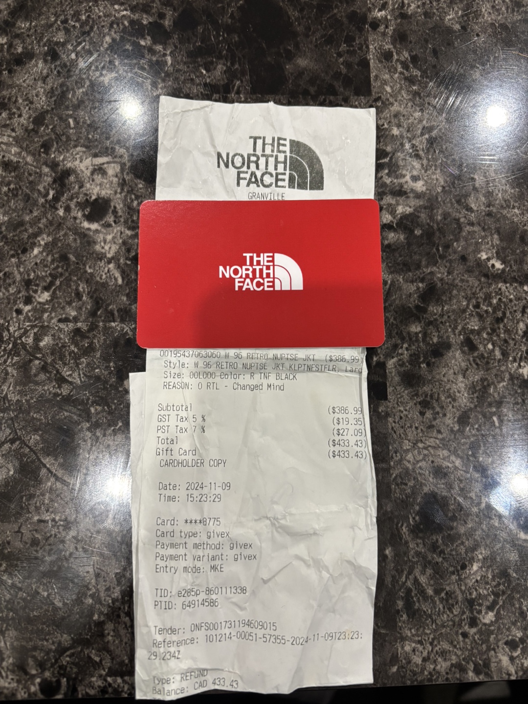 The North Face Gift Card $350 (worth $433) - photo 2
