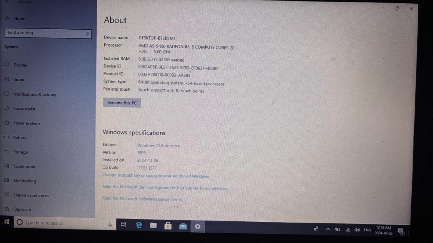 HP Notebook PC - 15-BW028CA - photo 3