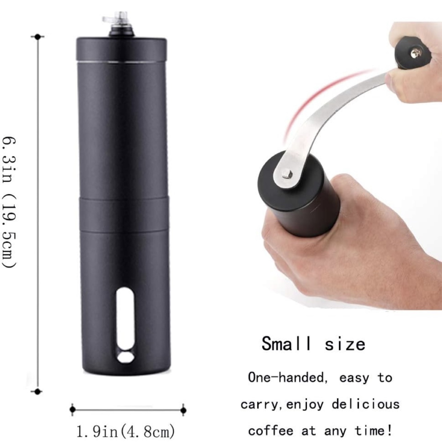 Manual Adjustable Coffee Grinder - photo 4