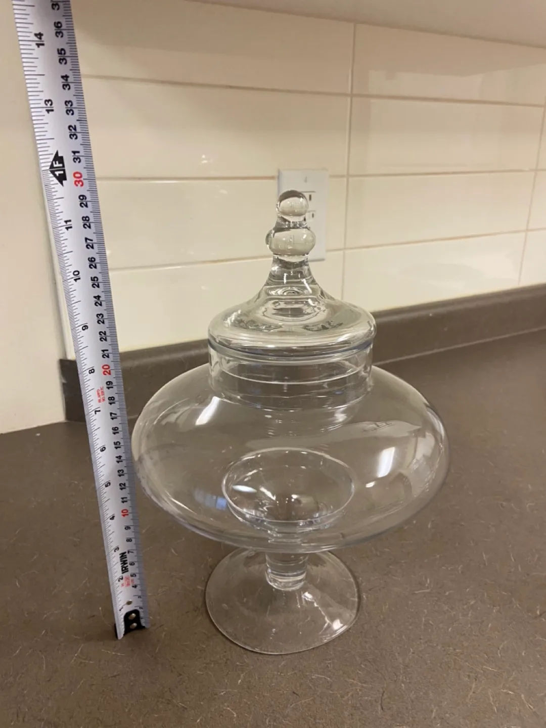 Glass Candy Jar with Lid image indicator(2)
