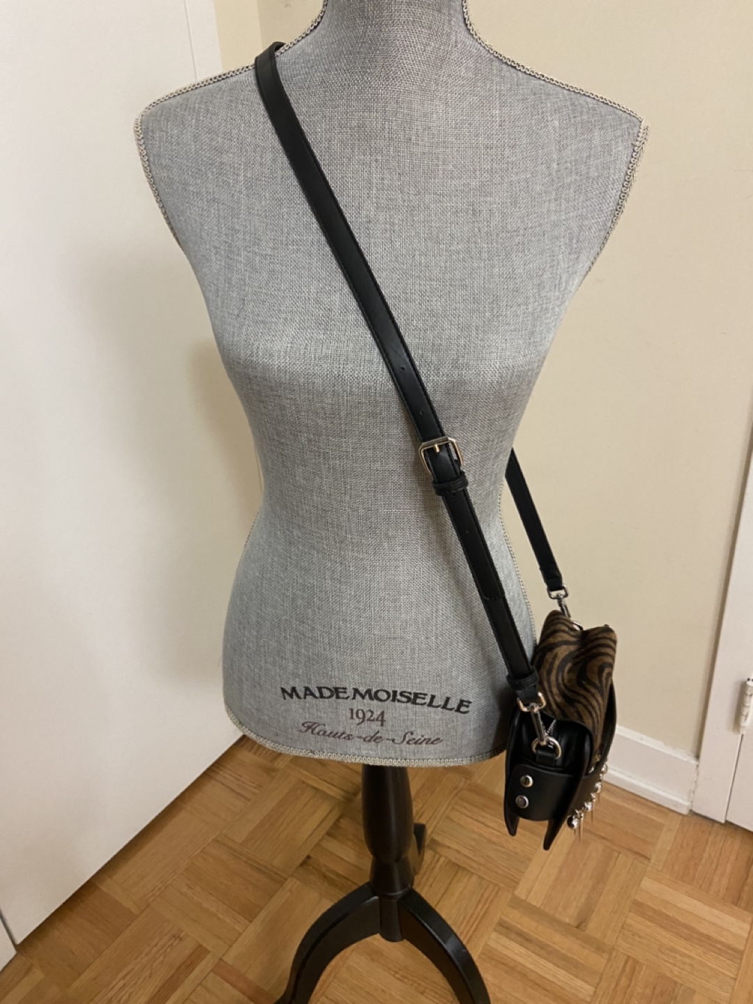 Black & Zebra Crossbody Bag - photo 3