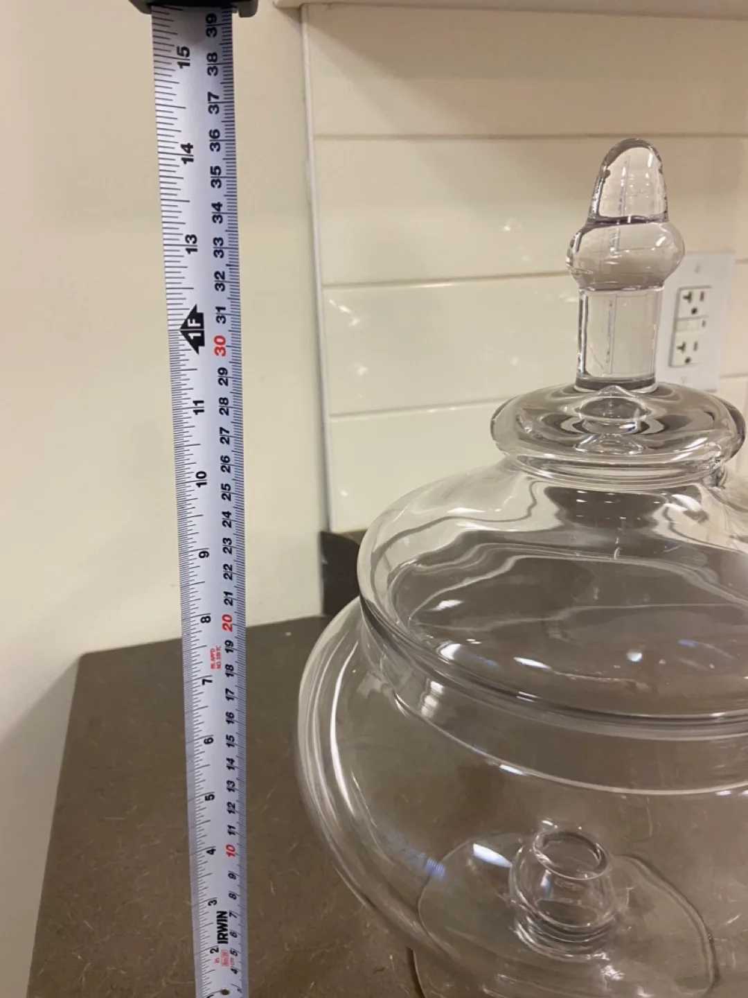 Large Glass Candy Jar image indicator(2)