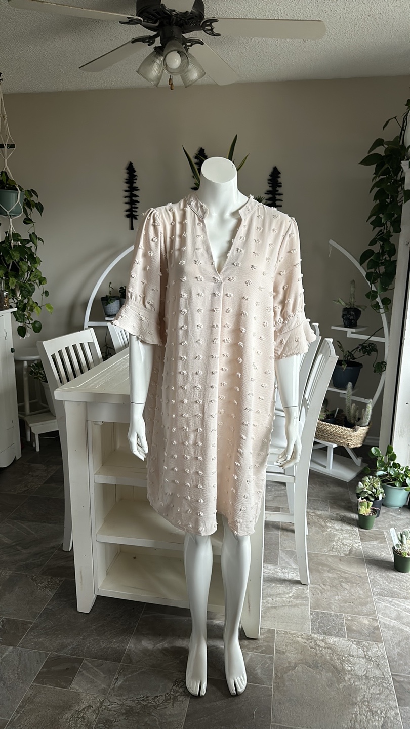 JOCAFIVE V Neck Short Sleeve Casual Dress - photo 2