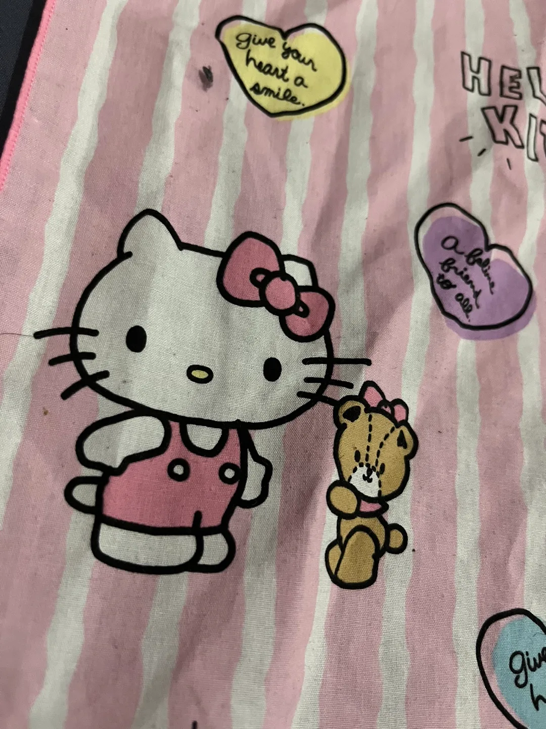 Hello Kitty Pink and White Square Bandana Scarf image indicator(3)