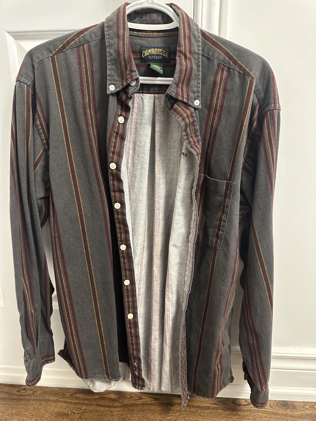 Cambridge Classics Striped Button Down Shirt