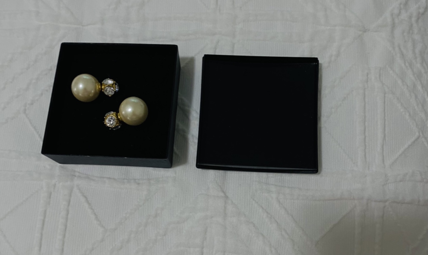 Kate Spade earrings with Pearl and Cubic Zirconia Earrings