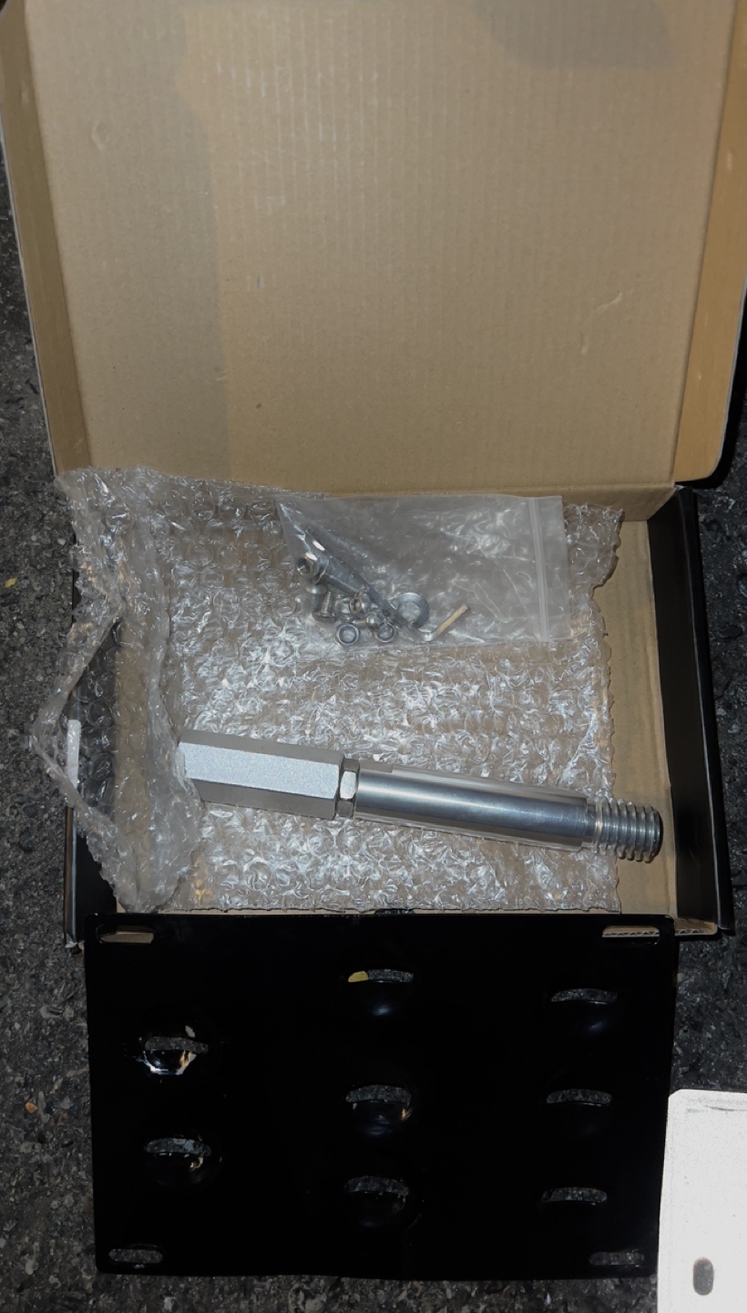 a2z License Plate Side Mount Relocator Tow Hook Holder. - photo 3