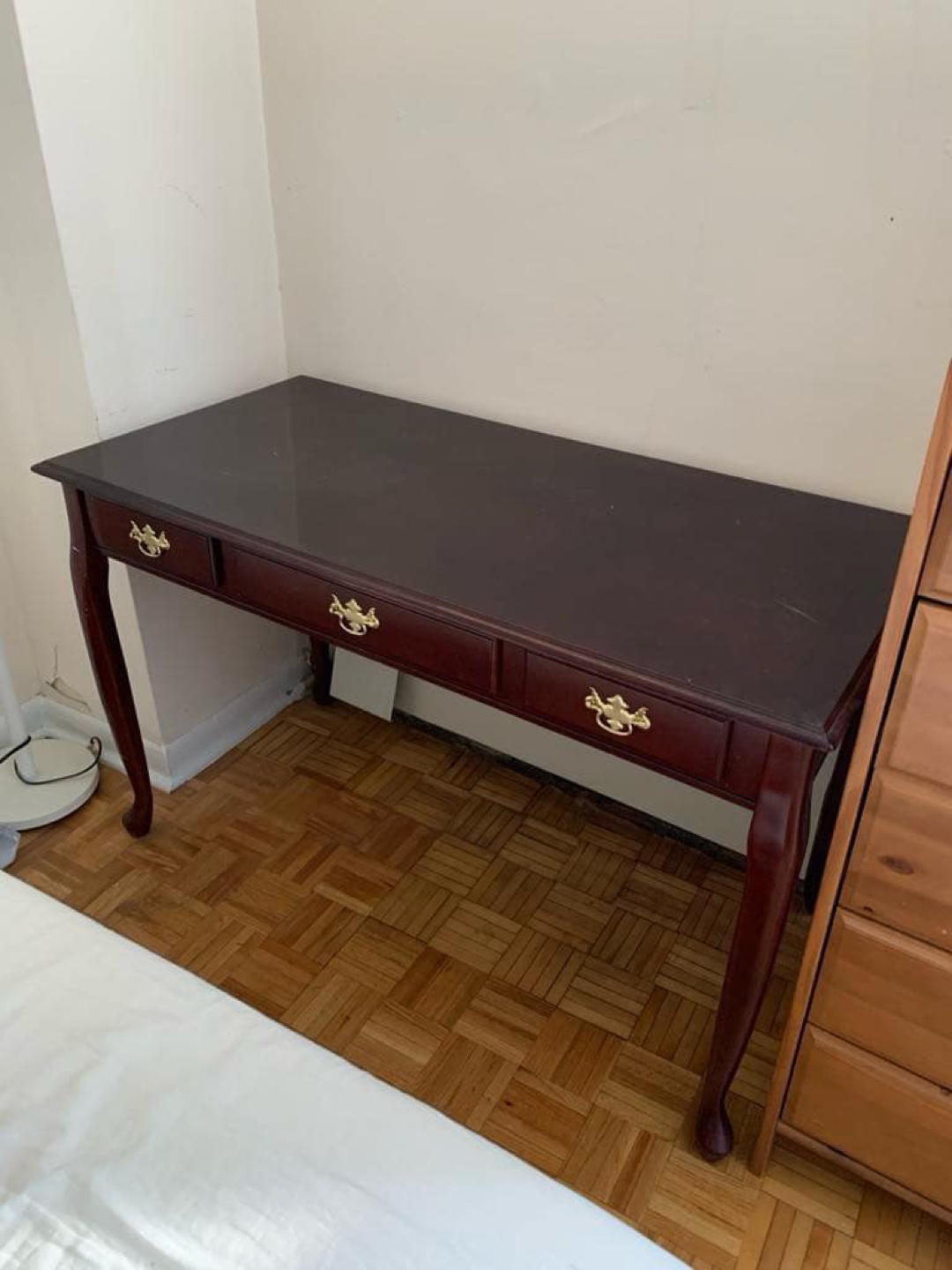 Dark Wood Desk