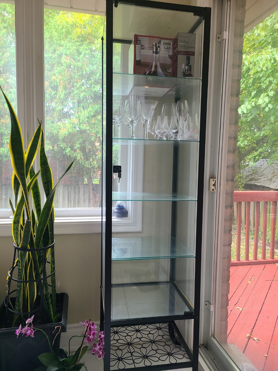 IKEA Glass Cabinets