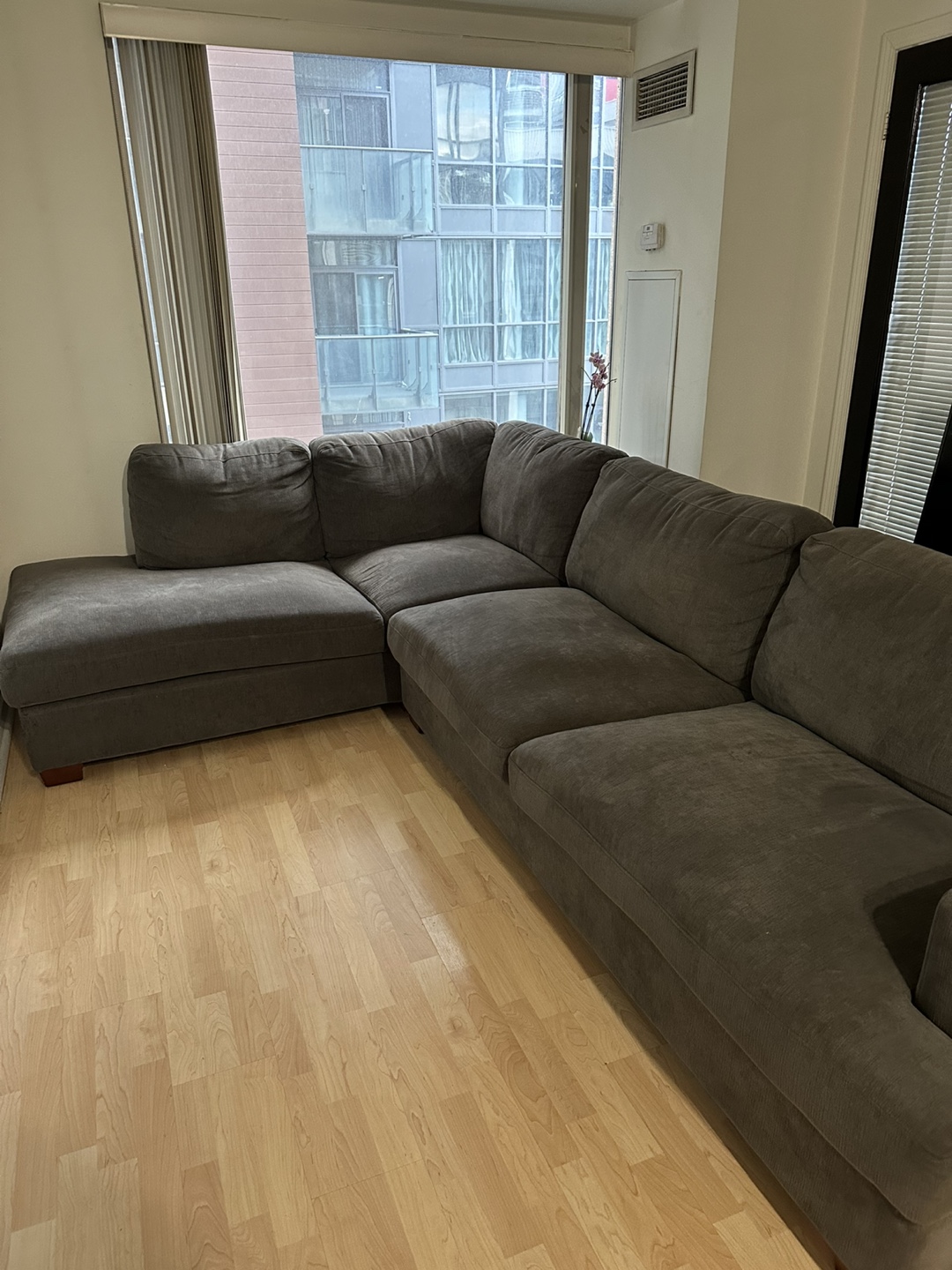 Large Grey Sectional Sofa $550 OBO - photo 4