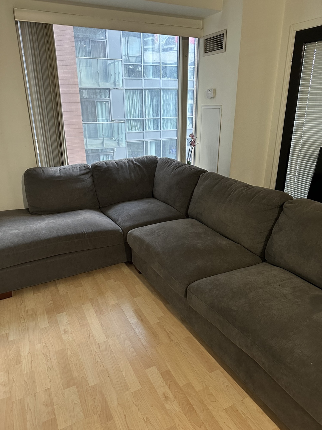Large Grey Sectional Sofa $550 OBO