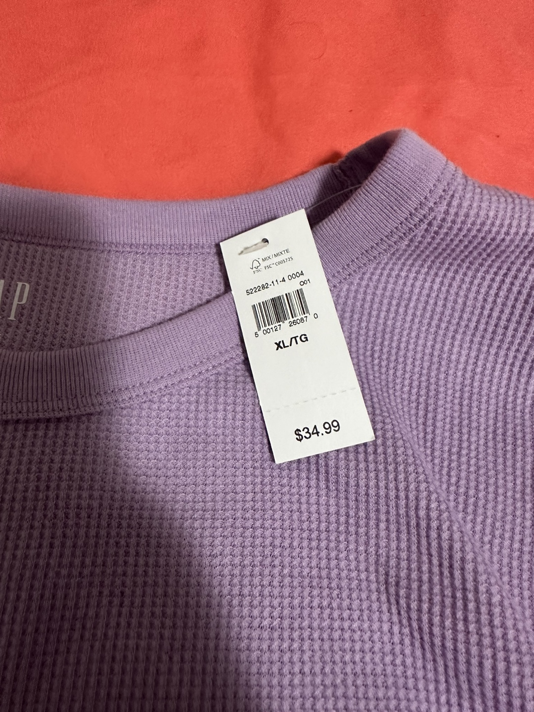 GAP Long Sleeve Thermal Top - photo 2