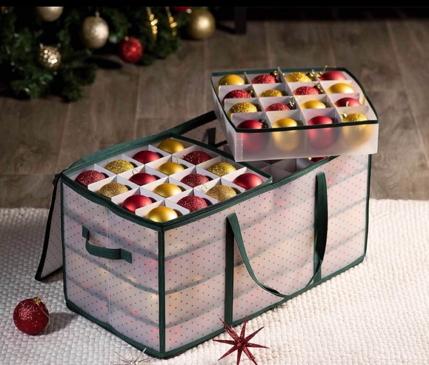 Christmas Ornament Storage Box