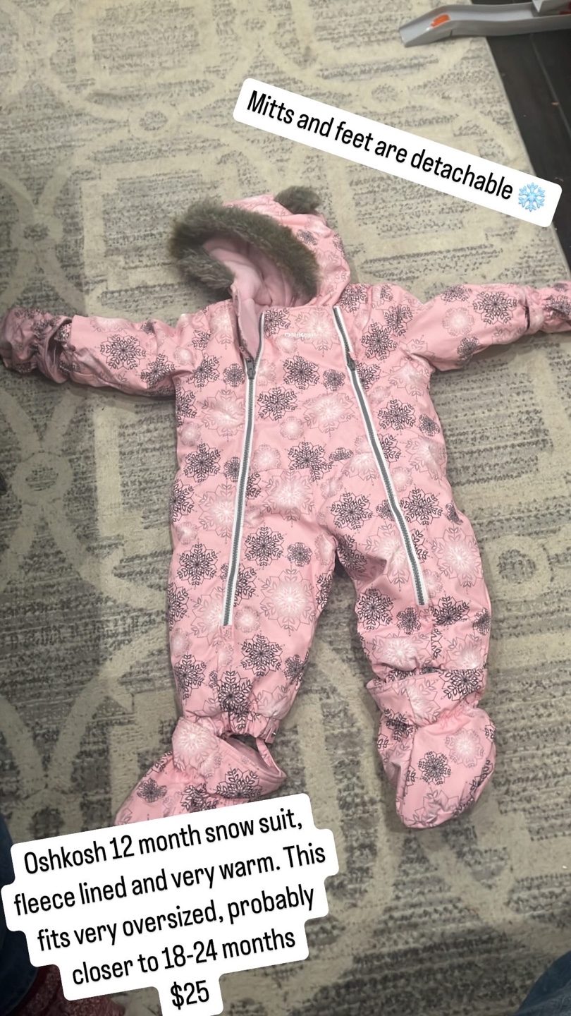 OshKosh B'Gosh Pink Snowsuit