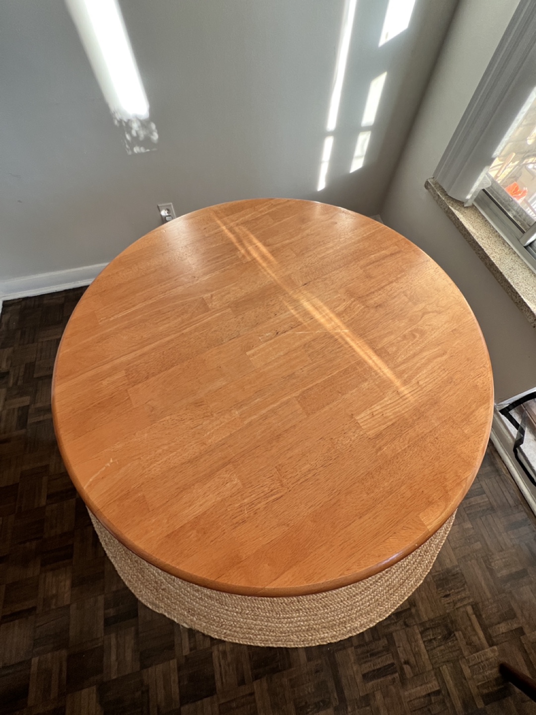 Round Wooden Dining Table - photo 4