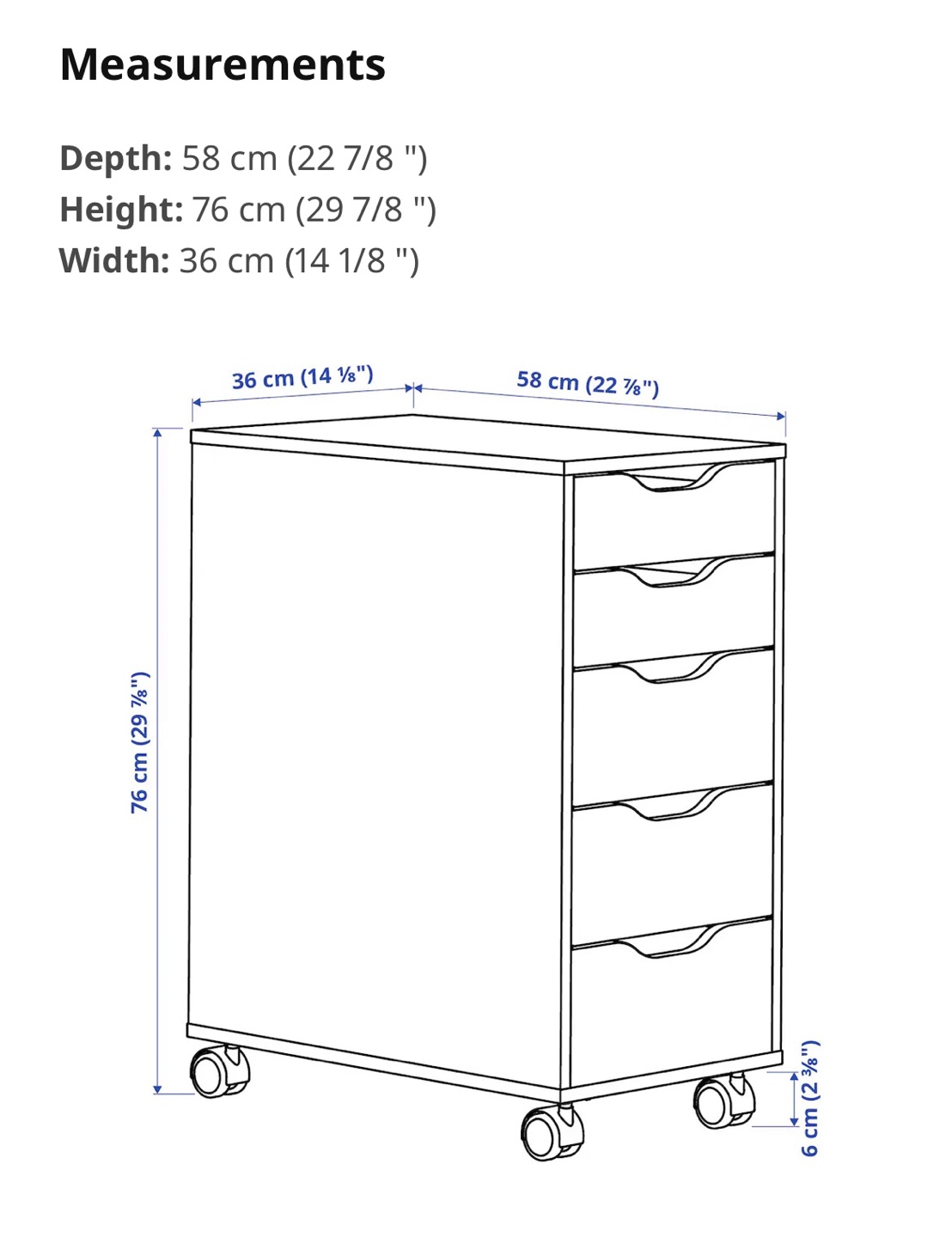 IKEA - ALEX drawer unit - photo 2