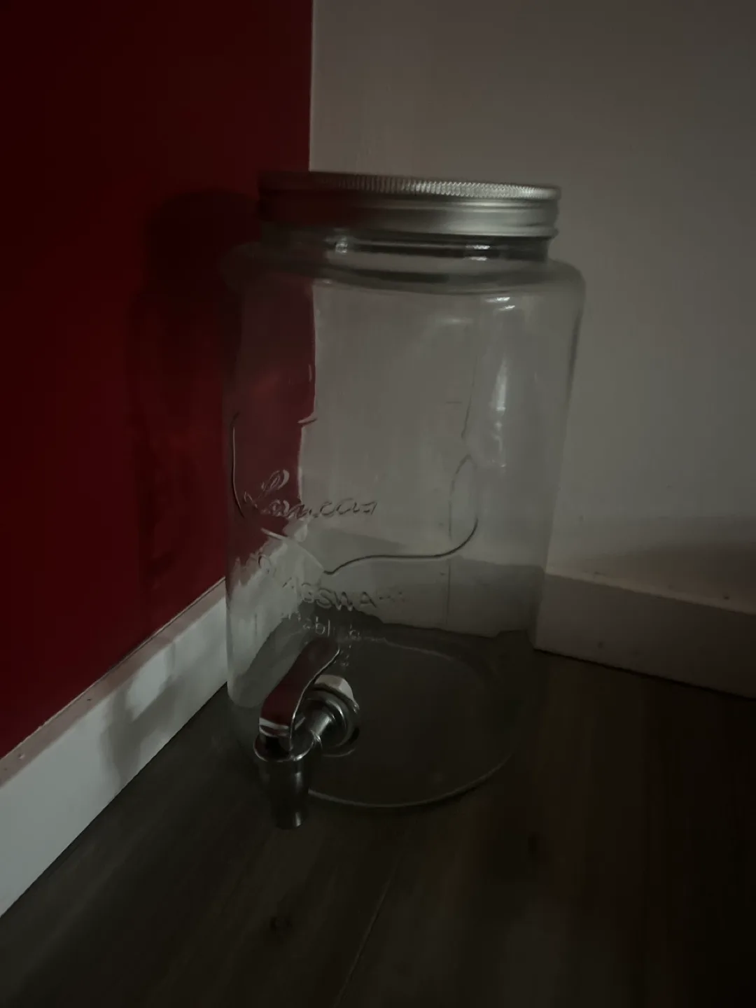 Glass Beverage Dispenser with Tap thumbnail