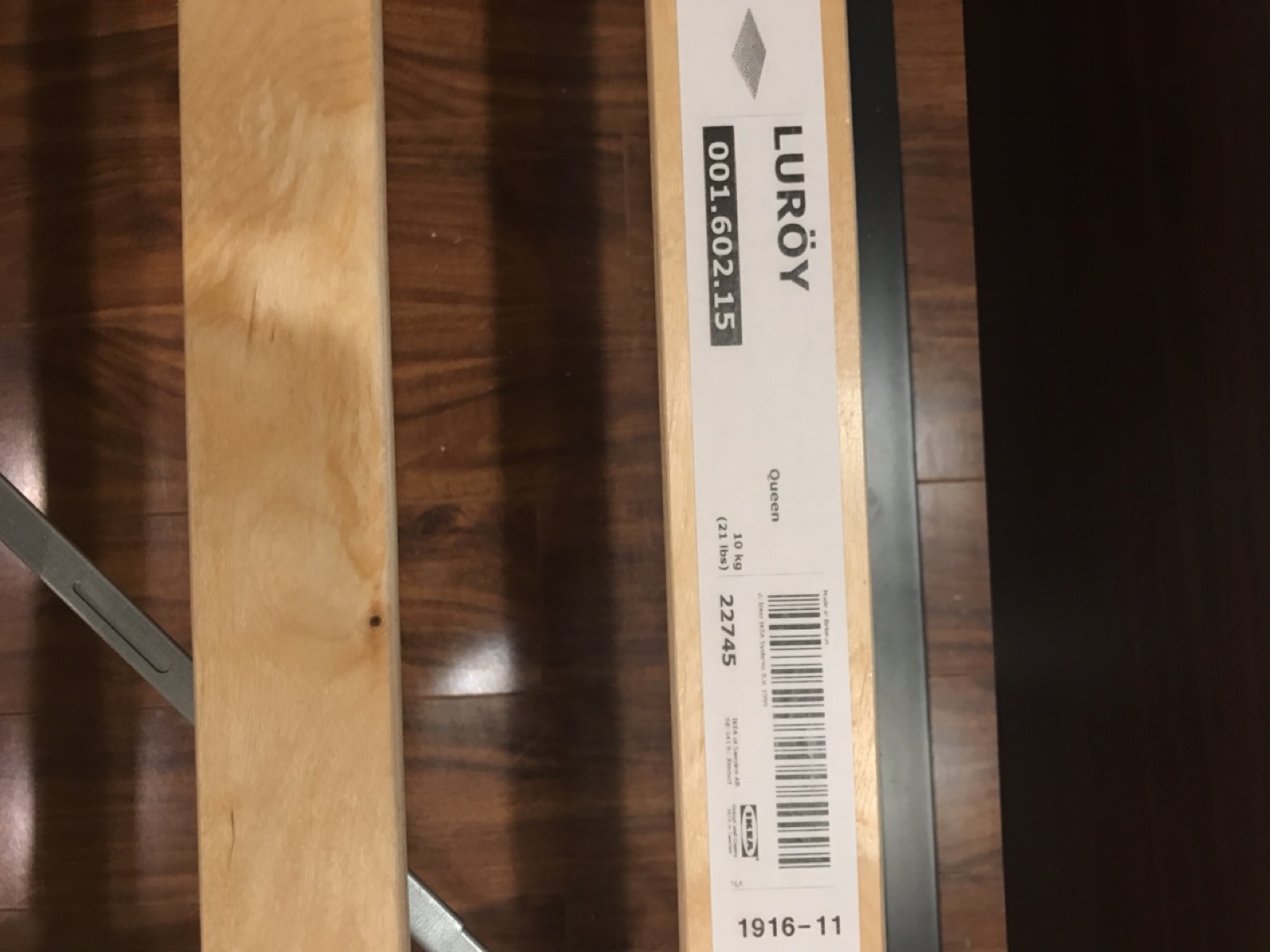 IKEA Queen Bed Frame With new Mattress - photo 2